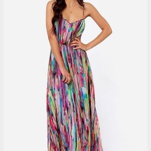 Jack by BB Dakota multi color maxi dress